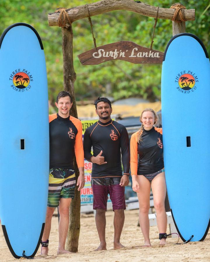 韦利格默 Surf'N Lanka - Surf School酒店 外观 照片